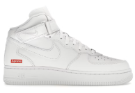Supreme White Air Force 1 Mid